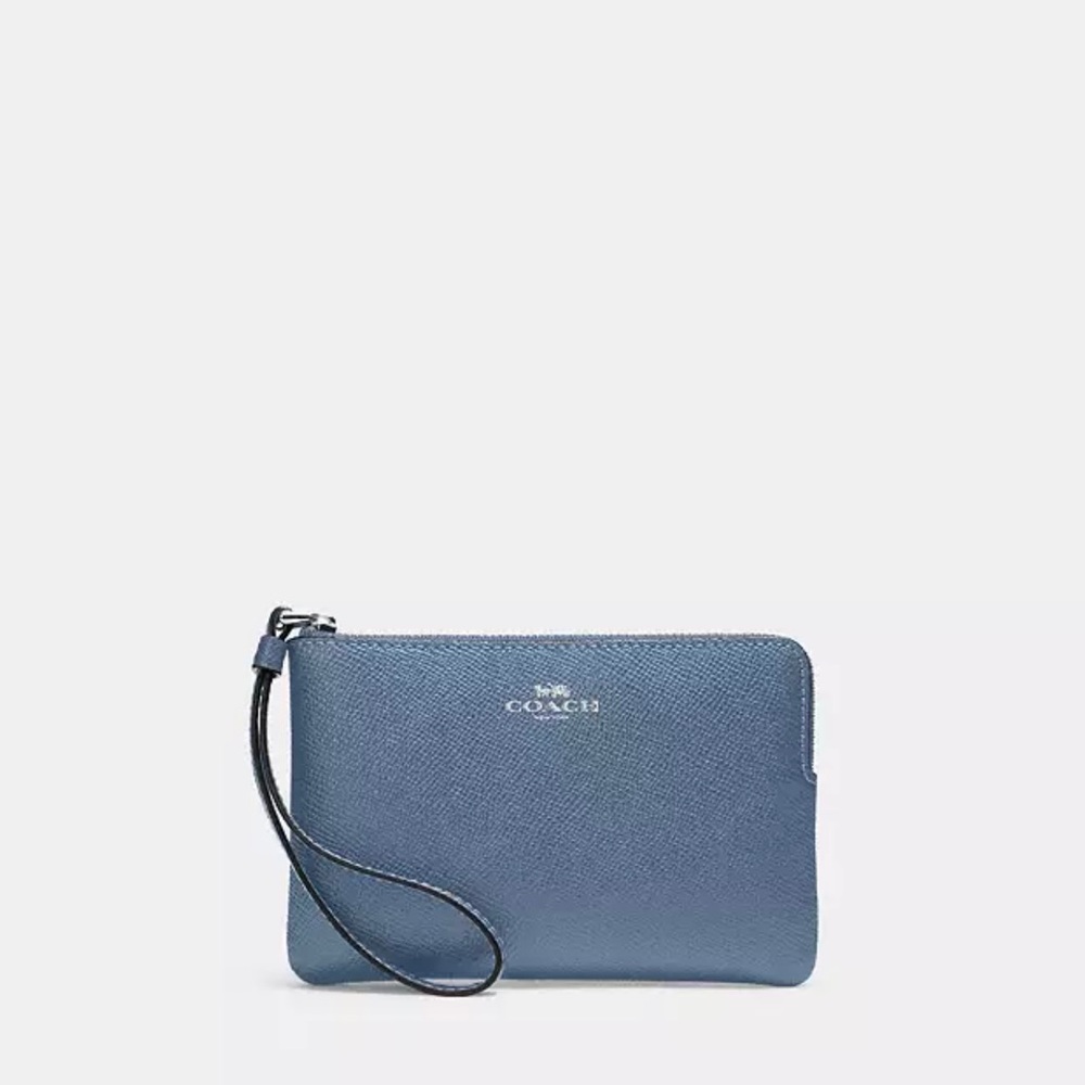 Coach Corner Zip Wallet